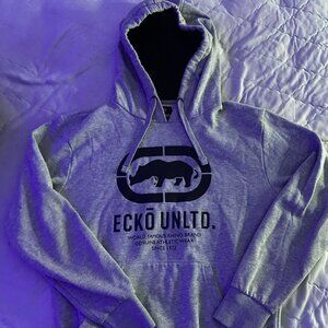 Vintage Y2K grey Ecko Unltd hoodie